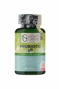 کپسول پروبیوتیک 5b برند Natures Supreme - بسته 60 عددی