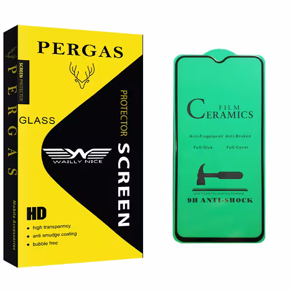 محافظ صفحه نمایش سرامیکی وایلی نایس مدل Pergas Glass مناسب برای گوشی موبایل سامسونگ Galaxy M31