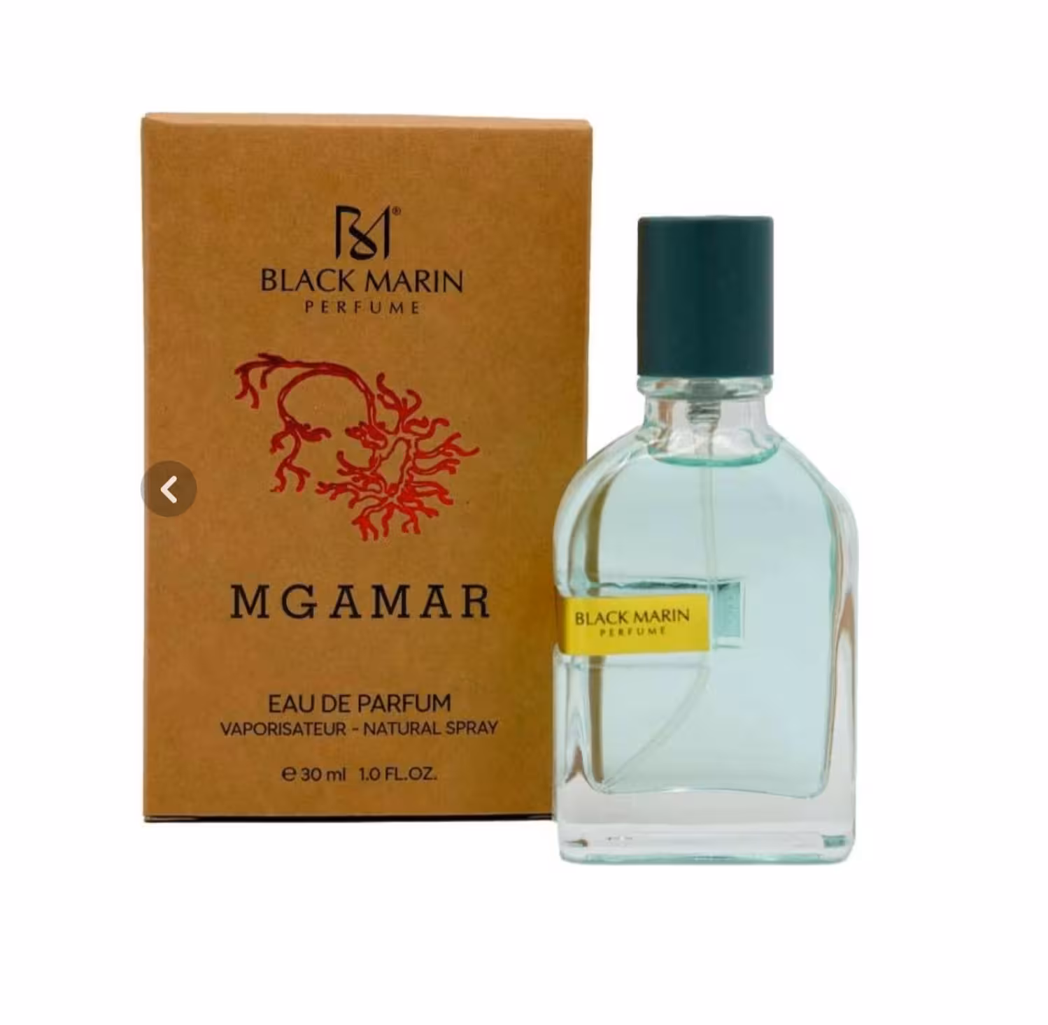 ادکلن مینیاتوری مردانه و زنانه بلک مارین مدل 30ml MGAMAR