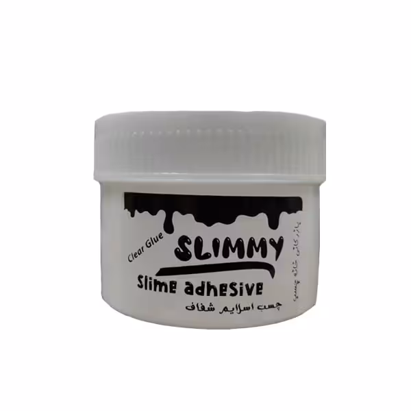 چسب ساخت اسلایم فوق شفاف مدل slimmy