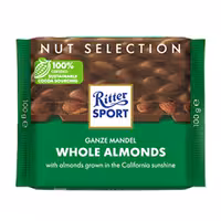 شکلات ریتر اسپورت با مغز بادام درختی – 100 گرم