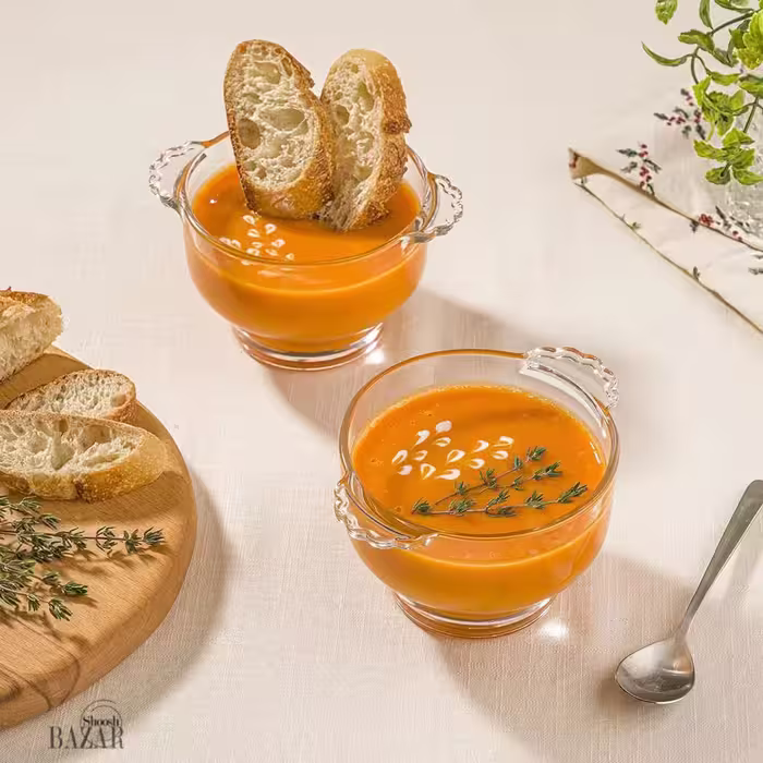 کاسه سوپ خوری دسته دار لیمون کد 2330
