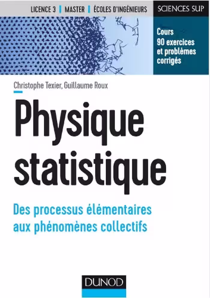 خرید و دانلود نسخه کامل کتاب Physique statistique - Des processus elementaires aux phenomenes collectifs