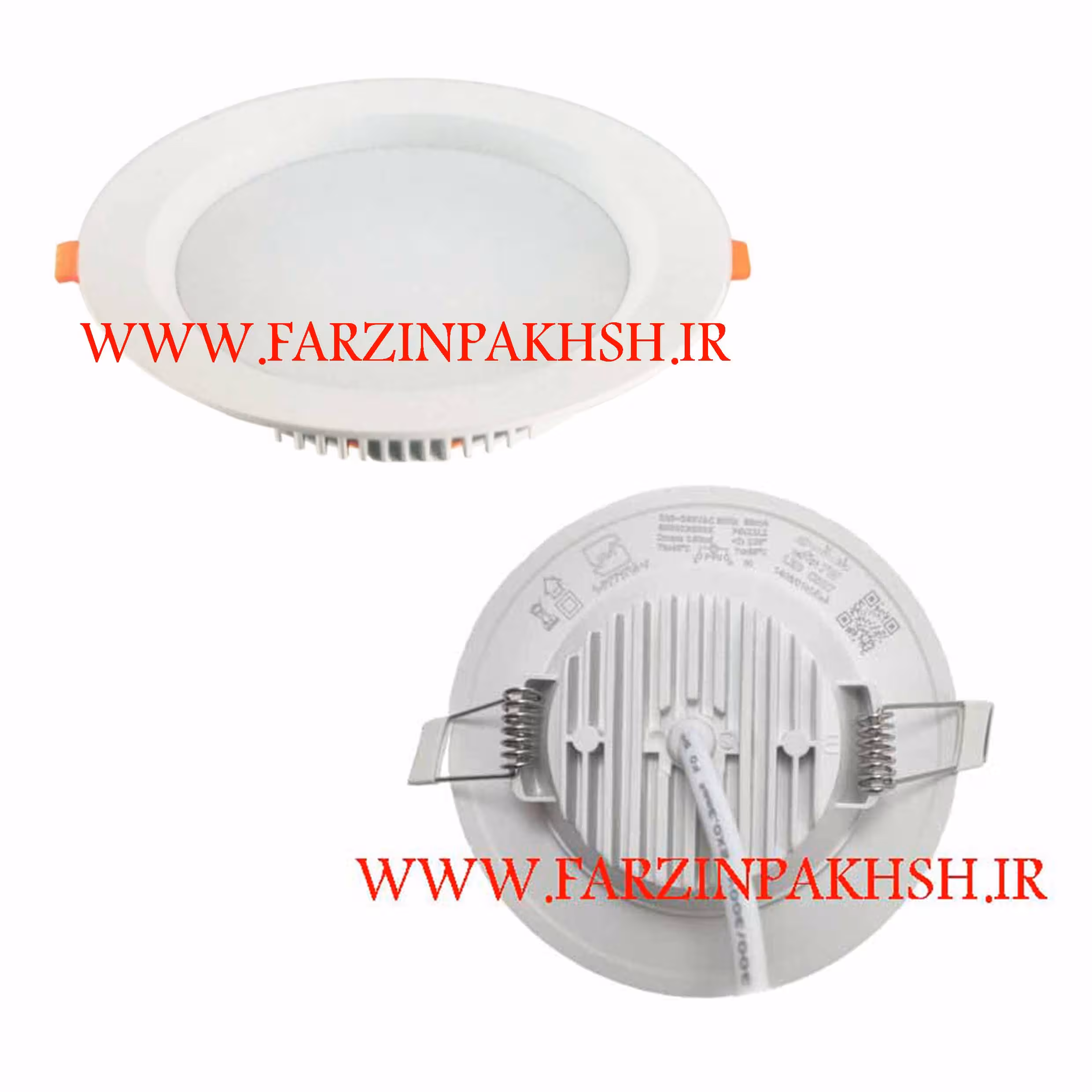 چراغ پنلی SMD توکار 7 وات دایره نمانور مدل ستاره