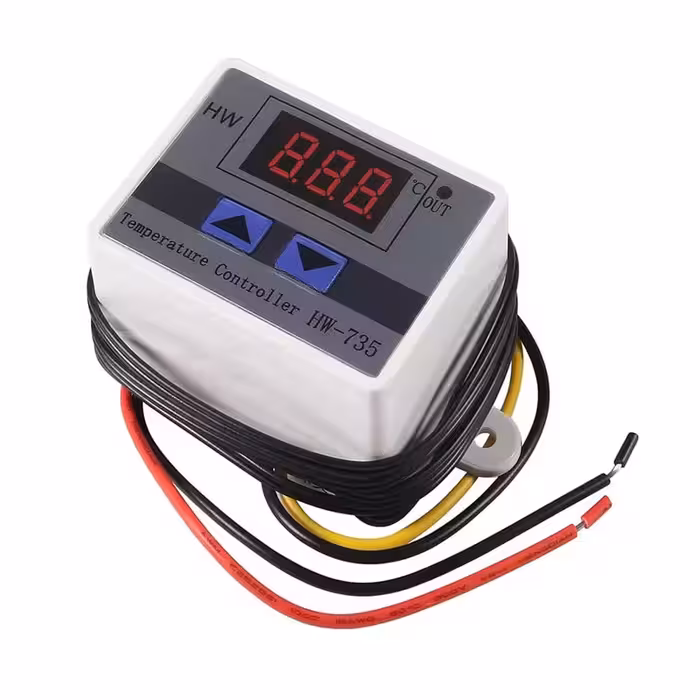 ترموستات کنترلر دما مدل HW-735 | کالا مکس