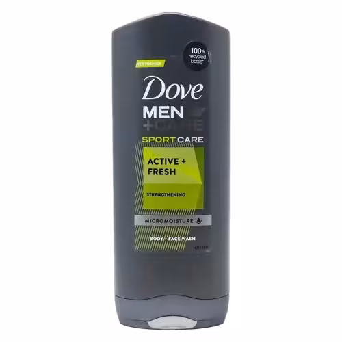 شامپو سر و صورت و بدن مردانه هلندی داو Dove Men Care Body and Face مناسب انواع پوست و مو 400 میل