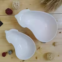 کاسه سرامیک طرح بادمجان