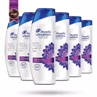 6 عدد شامپو ضد شوره هد اند شولدرز Head & Shoulders مدل حجم‌دهی بیشتر Extra Volume حجم 400 میلی لیتر (اورجینال)