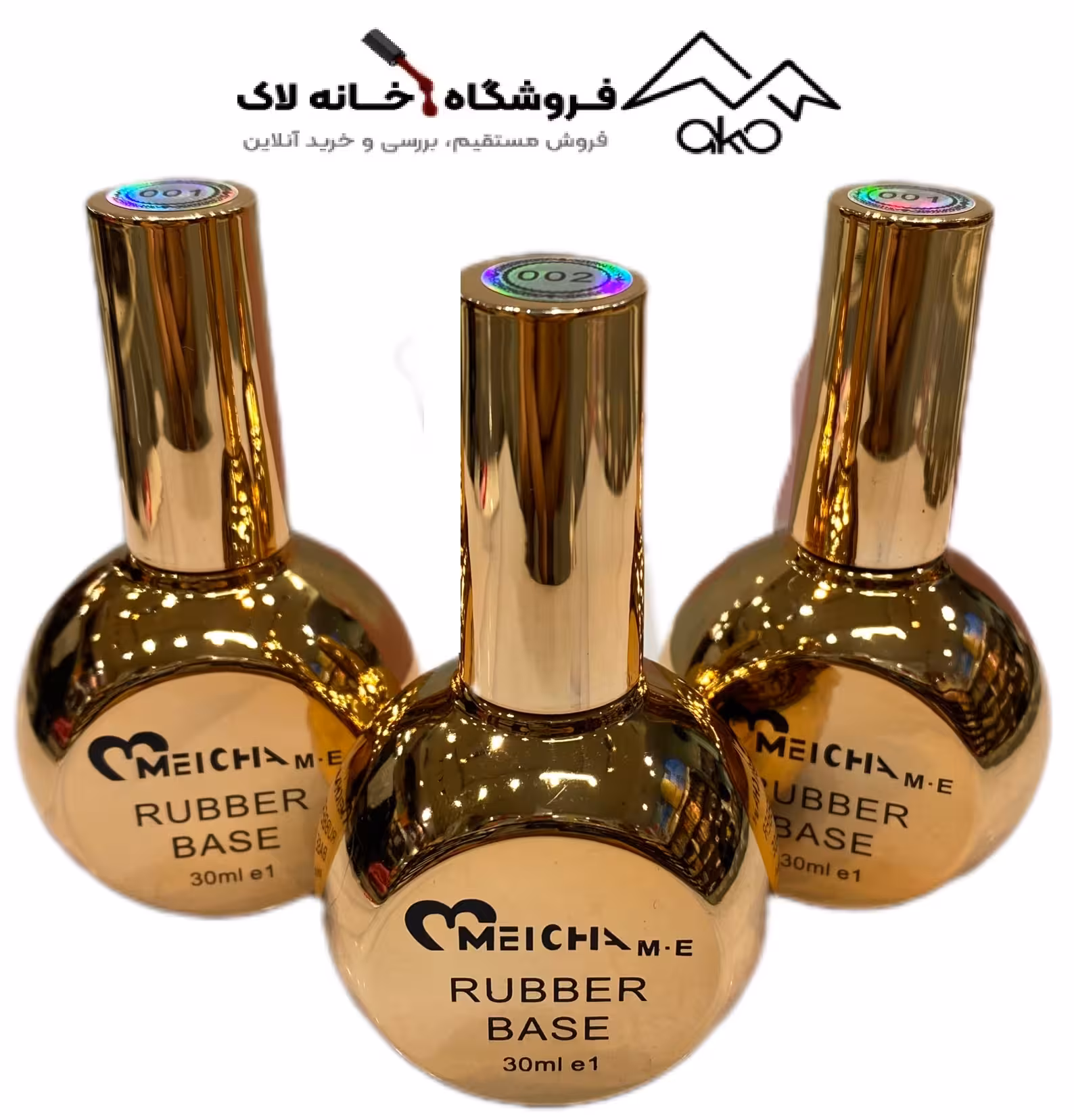رابر بیس ناخن 30 میل مچا Meicha لمینت