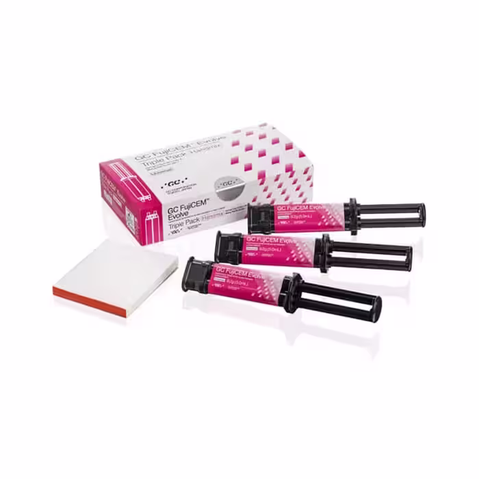 گلاس آینومر لوتینگ تقویت شده GC – Fuji Cem Evolve RMGI