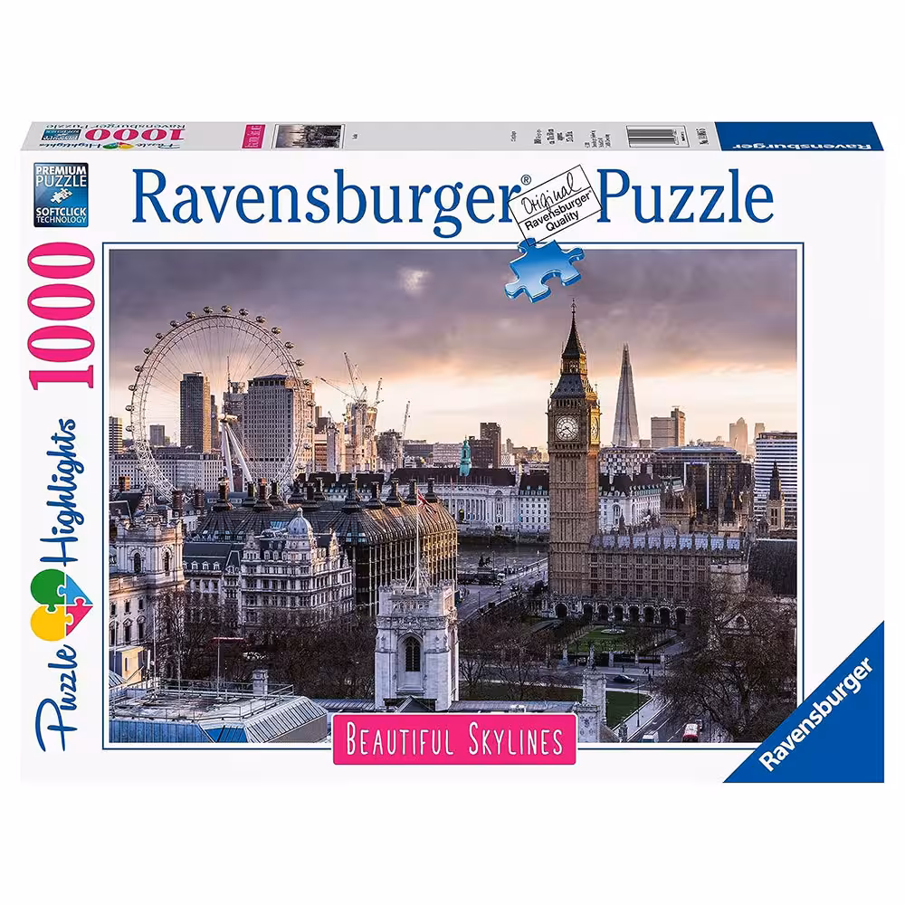 پازل 1000 قطعه Ravensburger طرح لندن