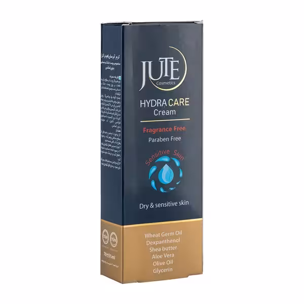 کرم آبرسان Hydra Care مناسب پوست خشک وحساس ژوت 75 میلی‌لیتر Jute
