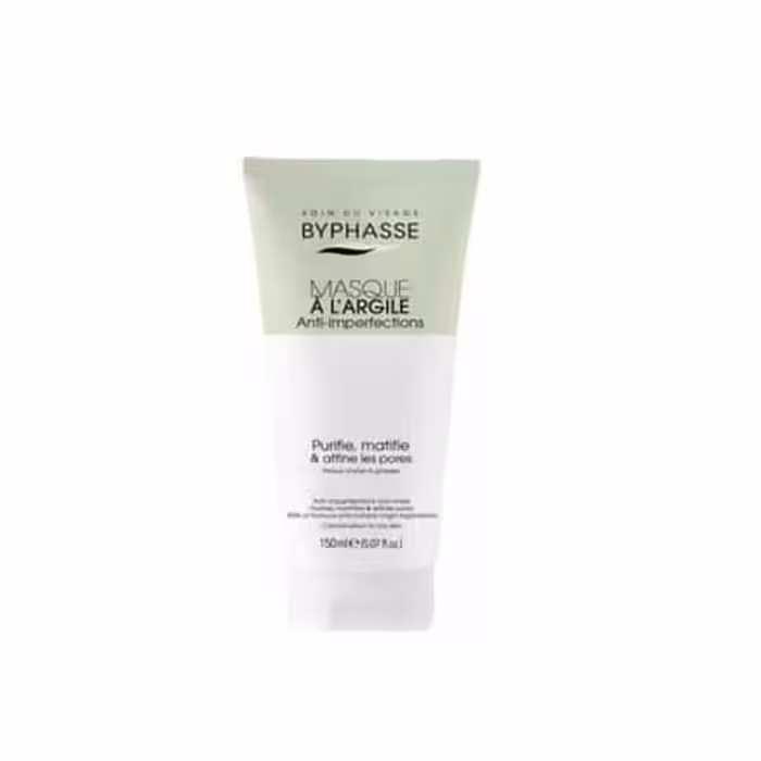 ماسک کنترل چربی بایفاس BYPHASSE PURIFYING FACE MASK FORCOMBINATION TO OILY SKIN