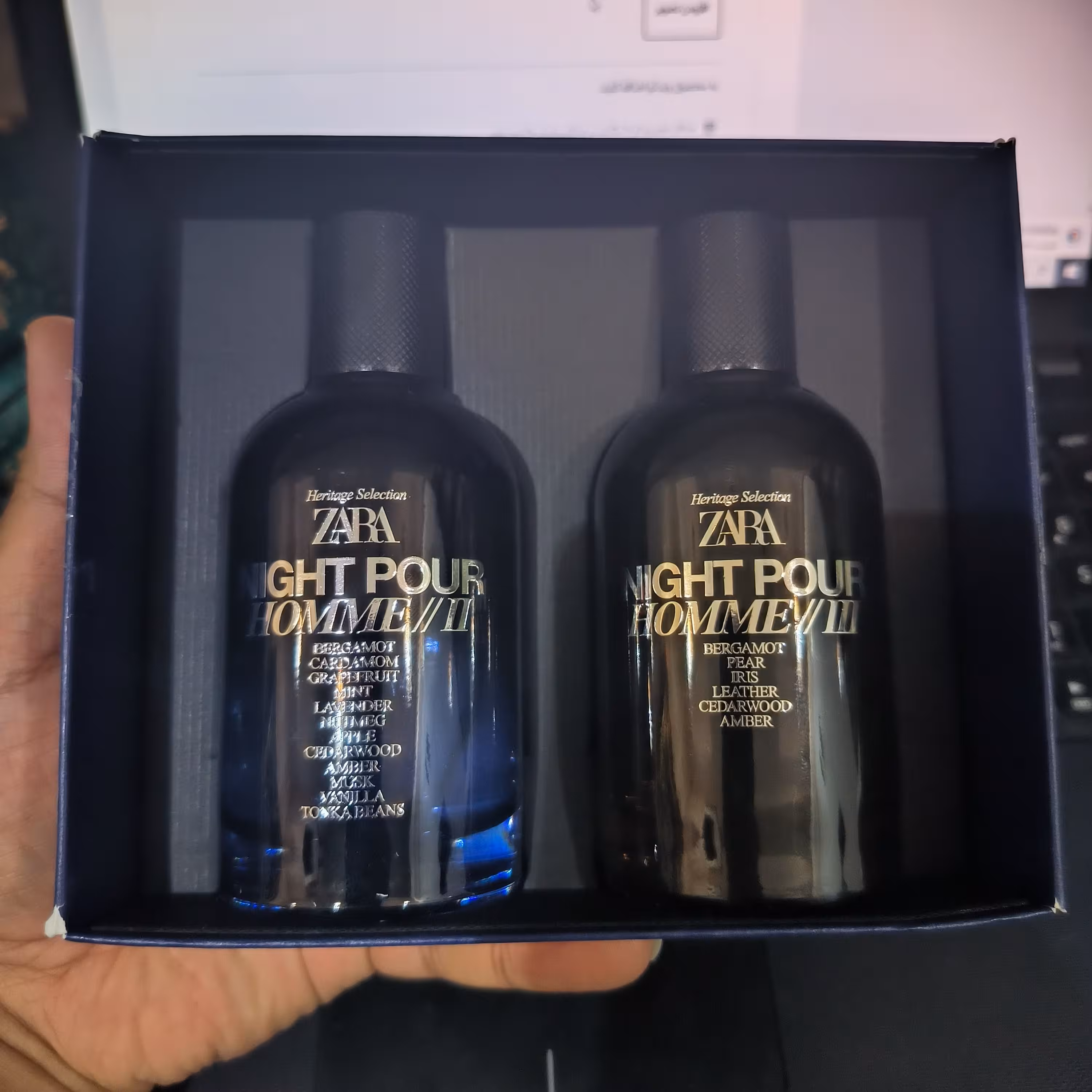 ست دوقلو ادکلن زارا نایت پور هوم 2 و نایت پورهوم 3