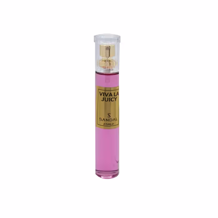 عطر جیبی زنانه صندل مدل VIVALA JUICY حجم 25 میلی لیتر