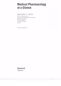 خرید و دانلود نسخه کامل کتاب Medical Pharmacology at a Glance, 4th Edition (At a Glance)