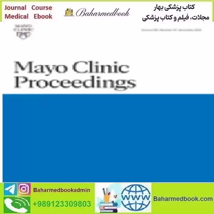 Mayo Clinic Proceedings Volume 96 Issue 1 to 12 20