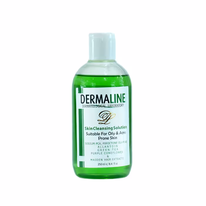 تونر پاک کننده پوست چرب Dermalineدرمالاین