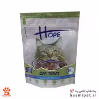 تشویقی سگ Hope مدل نخودی سینه مرغ وزن 100 گرم