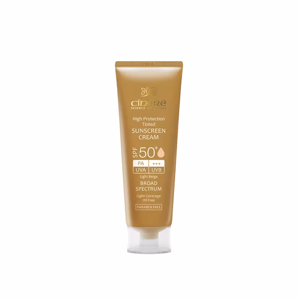 سینره-ضد افتاب SPF50 فاقدچربی بژروشن