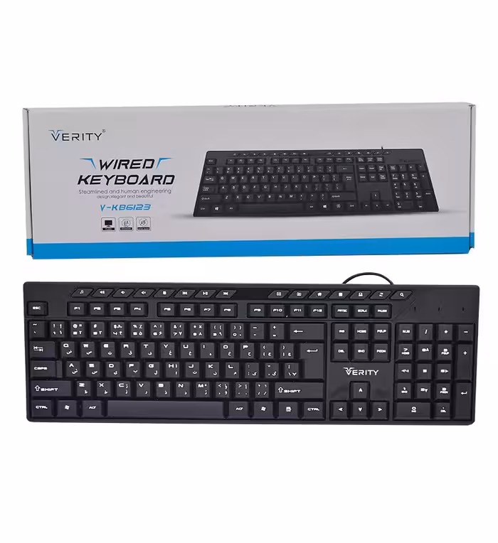 کیبورد  VERITY V-KB 6123