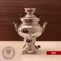 BH بی اچ   سماور 6 لیتر عدسی ساده نقره ای  BH-6552
