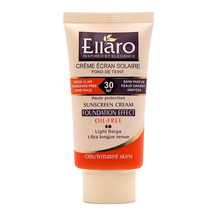 ضد آفتاب کرم پودری پوست چرب الارو SPF30