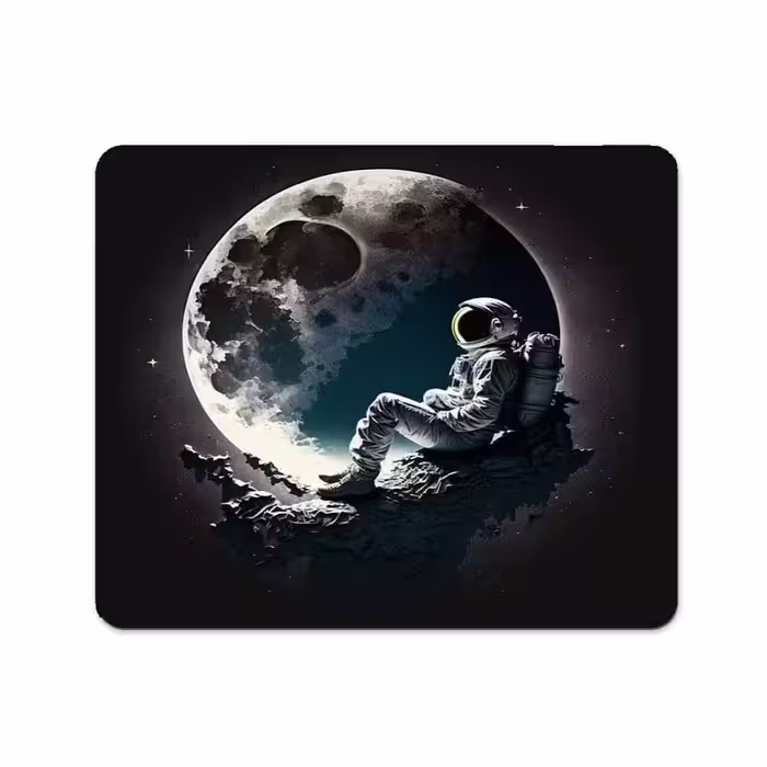 پد موس - پد ماوس  مدل فضانورد و ماه کد 0372