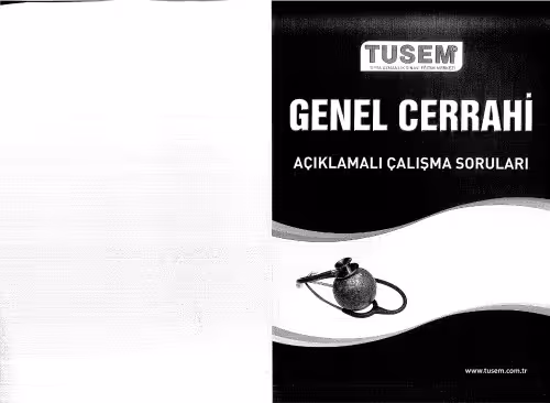 خرید و دانلود نسخه کامل کتاب Genel Cerrahi Soru Kitabı