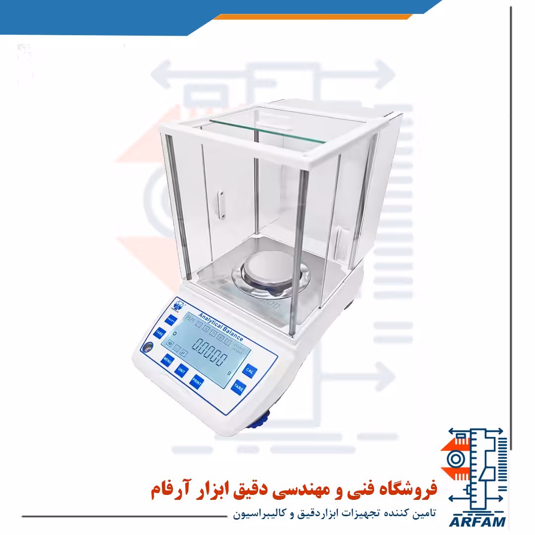 ترازوی دیجیتال آزمایشگاهی 200 گرم دقت 00001 گرم مدل GF-200i