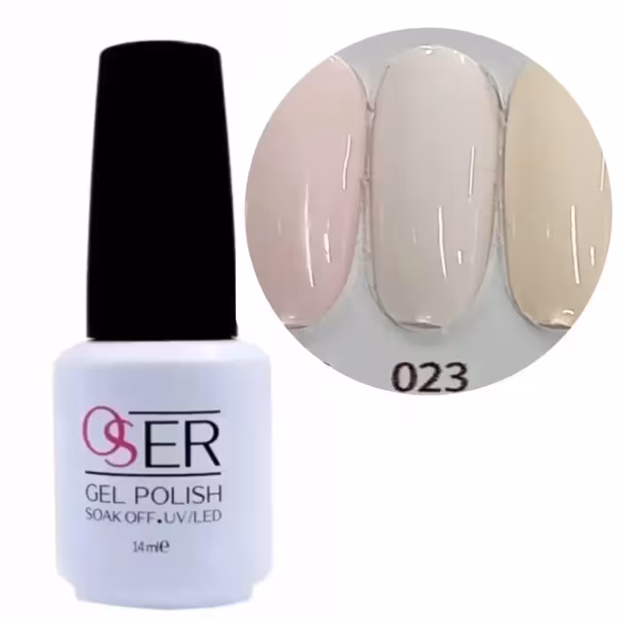 لاک ژل ناخن اوسر شماره 023 OSER GEL PULISH