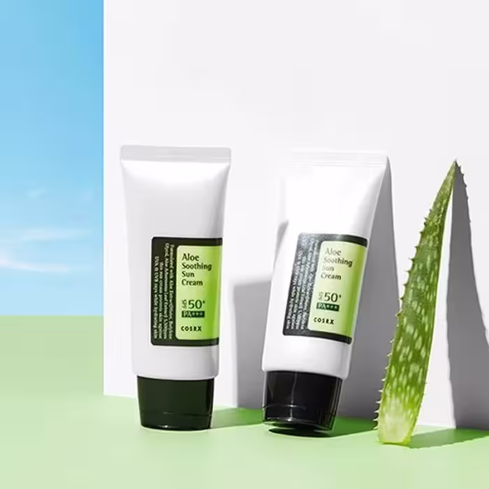 ضد آفتاب SPF50 آلوئه ورا کوزارکس حجم 50 میل