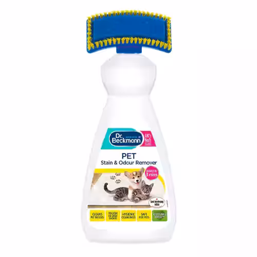 پاک کننده لکه و بو بریتانیایی دکتر بکمن Dr. Beckmann Pet Stain & Odour Remover ضد لکه و بوی حیوانات خانگی 650 میل