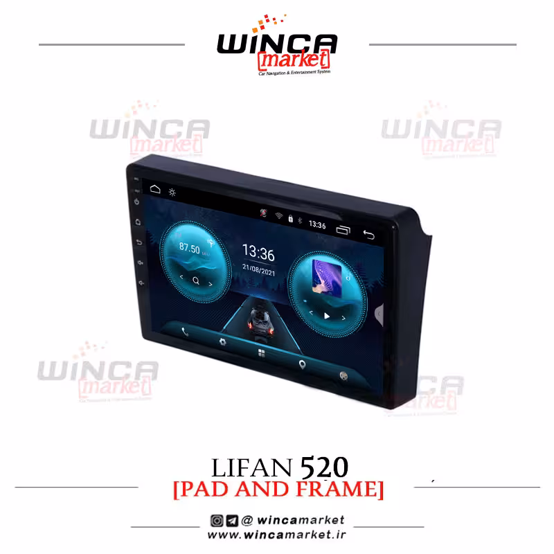مانیتور فابریک لیفان 520 سری اس S400 پلاس وینکا WINCA مدل RS855