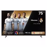 تلویزیون QLED هوشمند هایسنس مدل 75Q7F سایز 75 اینچ با 24 ماه گارانتی های سرویس