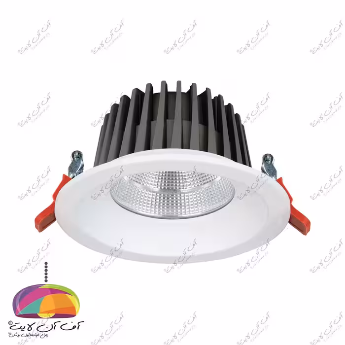 چراغ سقفی COB توکار گرد 50 وات شعاع الکتریک