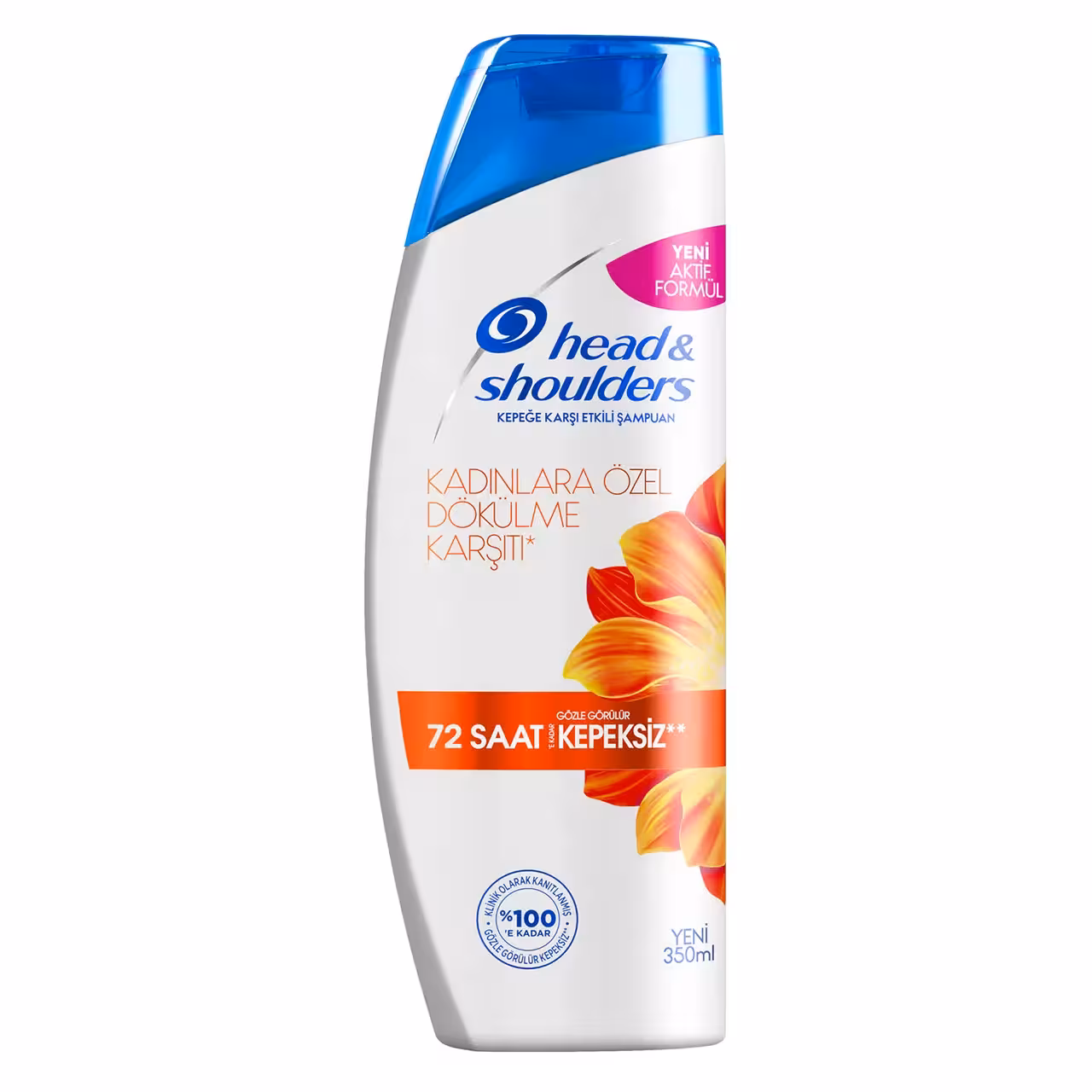 شامپو تقویتکننده هد اند شولدرز مدل Kadinlara Ozel Dokulme Karsiti برای موهای آسیب دیده حجم 350ml