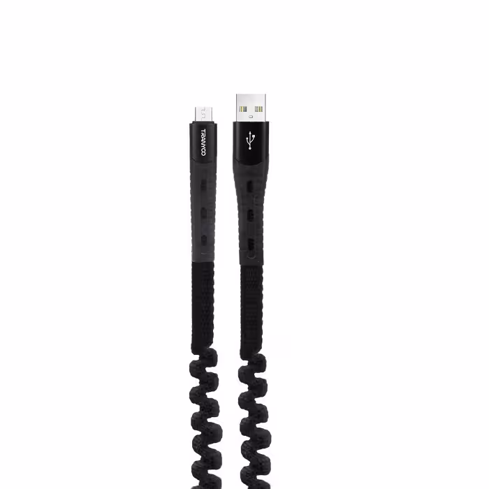 کابل تبدیل USB به microUSB ترانیو مدل X18 طول 1.2 متر