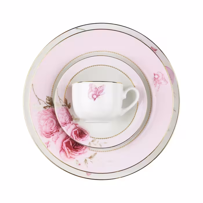 سرویس 102 پارچه 12 نفره طرح رزفلاور