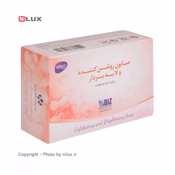 صابون روشن کننده و لایه بردار دکتر بیز وزن 100 گرم