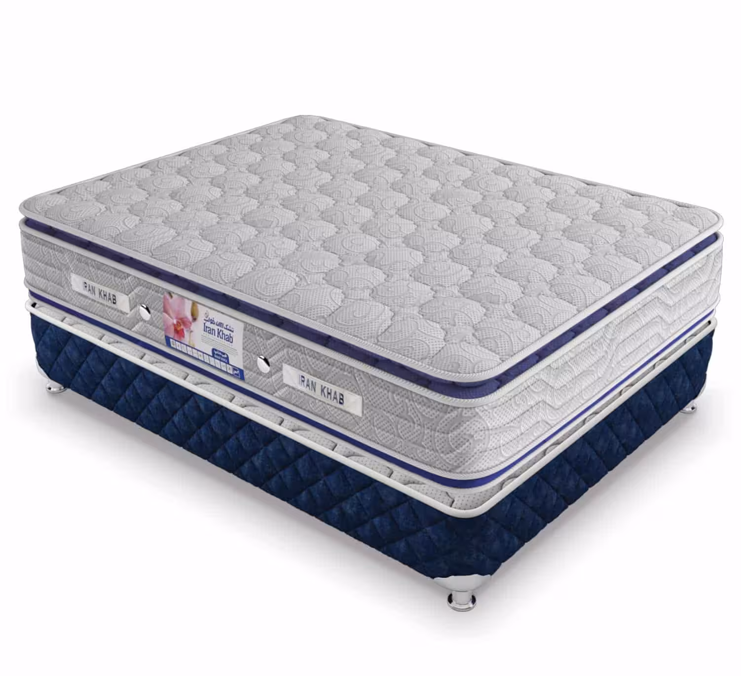 تشک دونفره ایران خواب مدل طبی دنلپ سایز 160 در 200 سانتیمتر