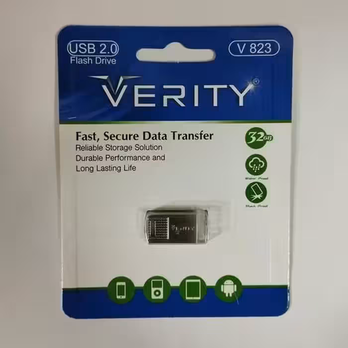 فلش وریتی VERITY مدل V-823 ظرفیت 32 گیگابایت