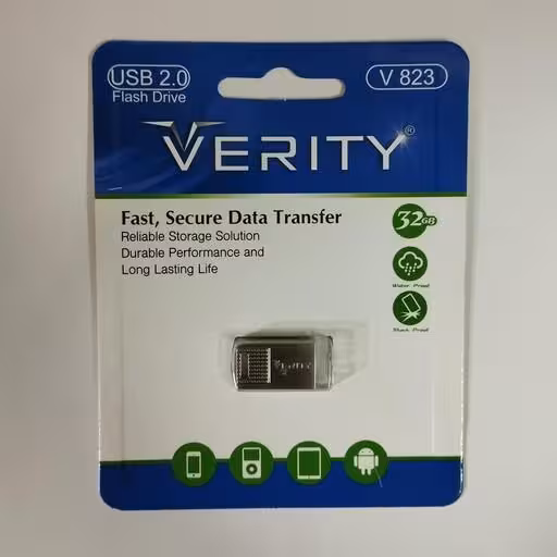 فلش وریتی VERITY مدل V-823 ظرفیت 32 گیگابایت