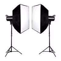 کیت اقتصادی ویدیو لایت BK-0929 با سافت باکس B-kit22