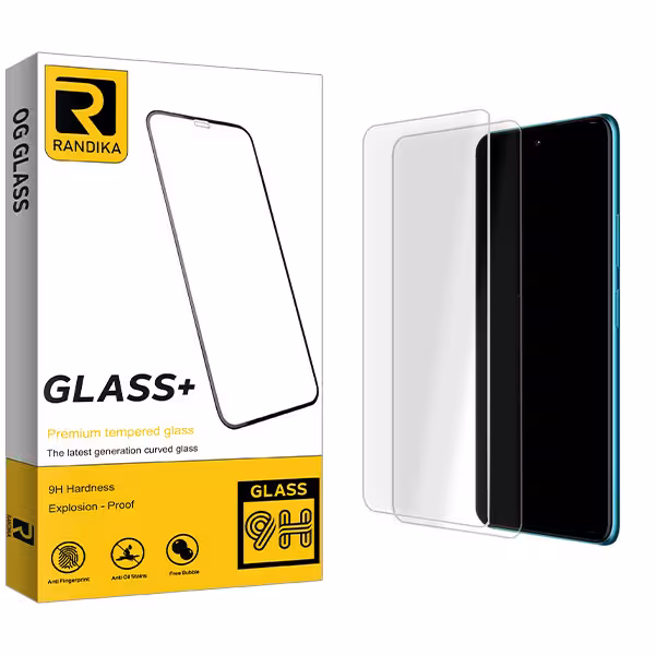 محافظ صفحه نمایش شیشه ای راندیکا مدل Randika Glass MIX مناسب برای گوشی موبایل موتورولا Moto E40 \ G60s \ G 5G بسته دو عددی