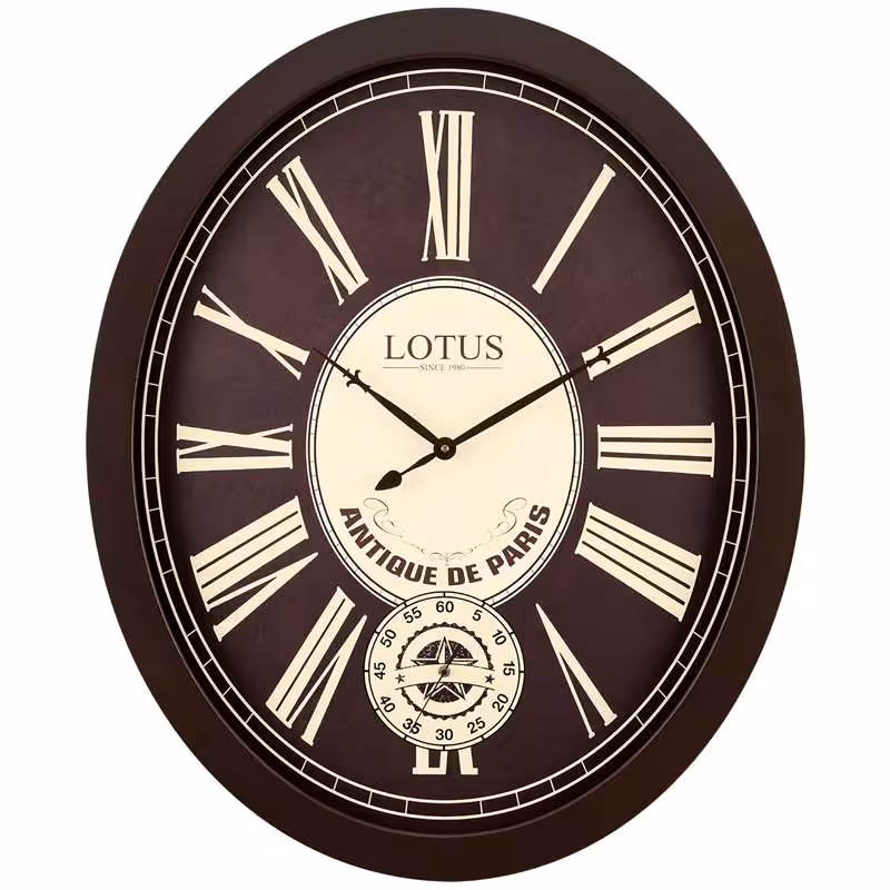 ساعت دیواری چوبی مدل FAIRFIELD کد LO-7740