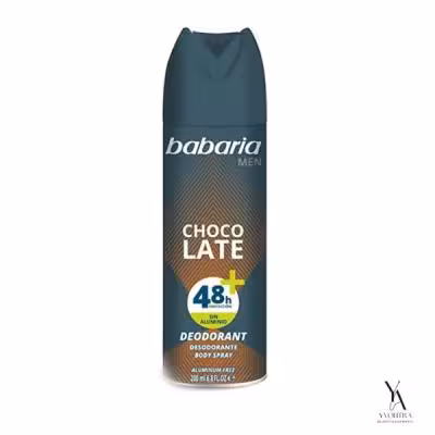اسپری ضدتعریق مردانه شکلات باباریا Babaria مدل CHOCOLATE حجم 200 میل