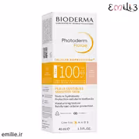 کرم ضدآفتاب فلوئید spf 100 بایودرما رنگی فتودرم حجم 40 میل
