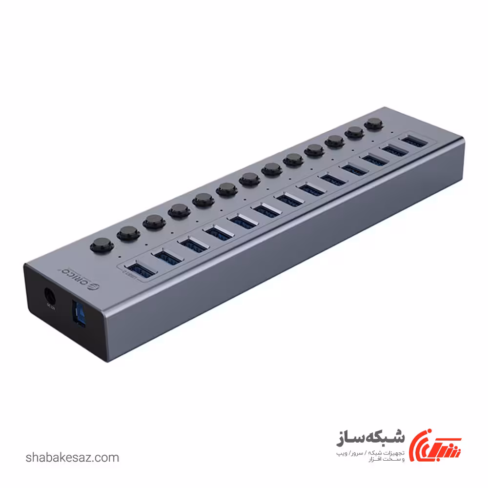 قیمت و خرید هاب 13 پورت USB 3.0 اوریکو ORICO BT2U3-13AB - شبکه ساز