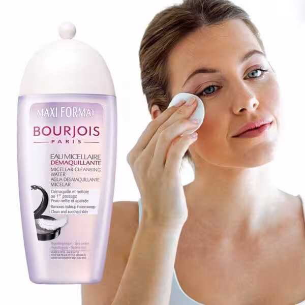 میسلار واتر بورژوا Bourjois مدل Micellar Cleansing Water حجم 250 میل ساخت آلمان